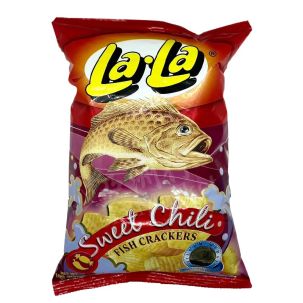  LALA – Fish Crackers Sweet Chili 100g