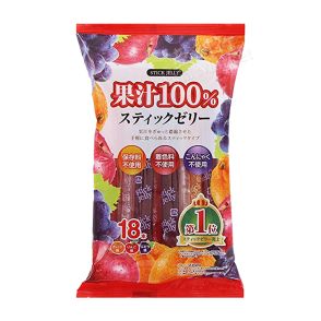 RIBON -Fruit Juice 100% Stick Jelly 280g