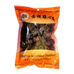 Golden Lily Dried Kai Sum Dates (Seedless) 200g