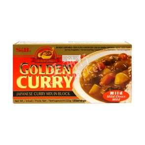 S&B Golden Curry Sauce Mix Mild 220g