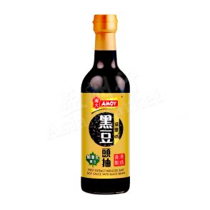 AMOY - First Extract Black Bean Flavoured Soy Sauce (Reduced Salt) 500ml