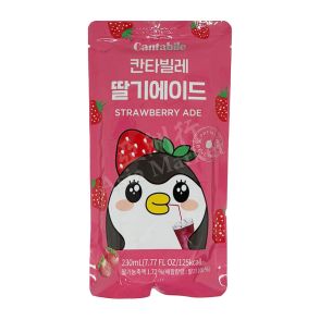 CANTABILE- STRAWBERRY FLV ADE POUCH 230ml 
