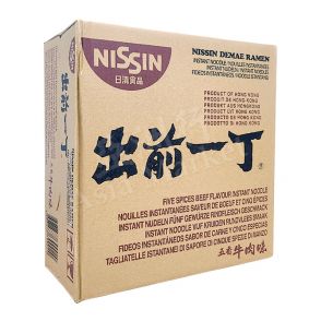 [CASE] NISSIN - Demae Ramen Five Spices Beef Flavoured Noodles 100g (x30Pkts)