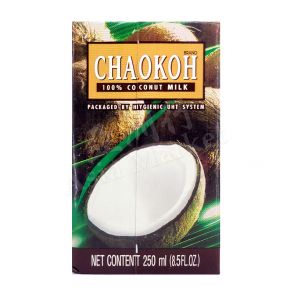 CHAOKOH - Coconut Milk (Tetra Pak, UHT) 250ml