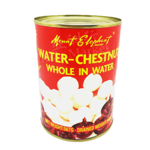 MOUNT ELEPHANT - Water-Chestnuts Whole In Water 567g