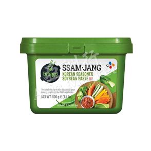 CJ BIBIGO Korean Seasoned Soybean Paste (SSAM JANG) 500g