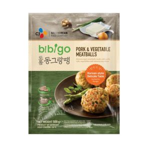 CJ Bibigo Pork & Vegetable Meatballs 500g