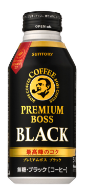SUNTORY- Boss Black Coffe premium 285ml