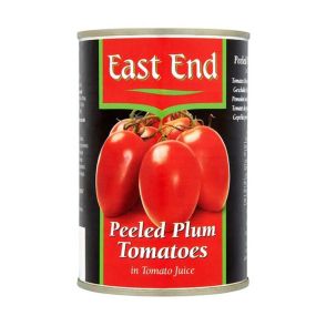 East End Peeled Plum Tomatoes 400g