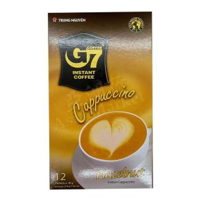 TRUNG HGUYEN - G7 Instant Coffee Cappuccino Hazelnut  12 Sachets x 18g (216g)