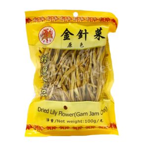 GOLDEN LILY Dried Lily Flower (Gam Jam Choi) 100g