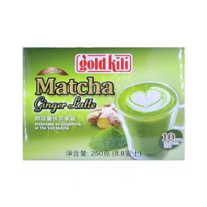 GOLD KILI Instant Matcha - GINGER Latte (25g x 10packs) 250g
