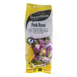 GREENFIELDS - Pink Rose Buds Tea (Edible) 50g