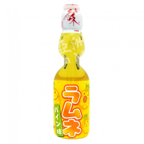 HATAKOSEN(HATA) RAMUNE - Carbonated Soft Drink (Pineapple Flavour) 200ml