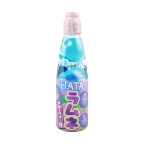 HATAKOSEN(HATA) RAMUNE - Carbonated Soft Drink (Blueberry Flavour) 200ml