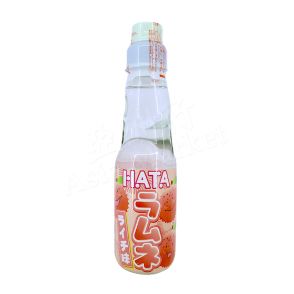 HATAKOSEN(HATA) RAMUNE - Carbonated Soft Drink (Lychee Flavour) 200ml 