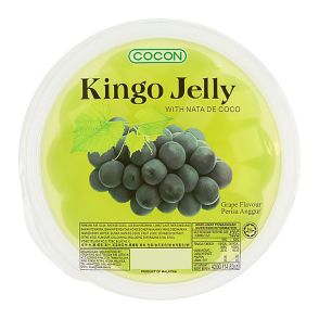 COCON Kingo Pudding with nata de coco Grape Flavour 420g