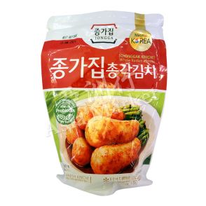 FRESH JONGGA ChongGak Kimchi (Whole Radish Kimchi) 500g
