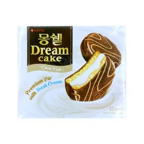 LOTTE - Mongshell Cream Cake (32g x 12Packs) 384g