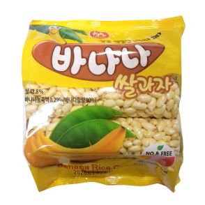 MAMMOS Rice Cracker - Banana 70g