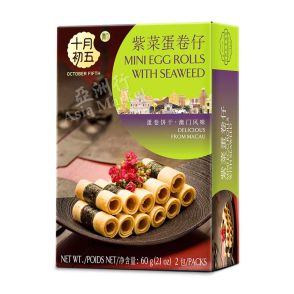 OCT 5TH Mini Egg Roll with Seaweed 60g  (BBD 28/10/2023)