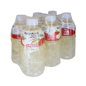 [PACK OF 6] MOGU MOGU - Apple Juice with Nata De Coco 320ml (x6)