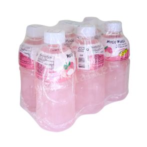 [PACK OF 6] MOGU MOGU - Lychee Juice with Nata De Coco 320ml (x6)
