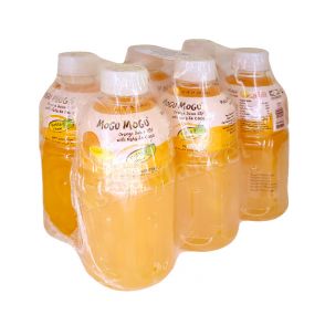[PACK OF 6] MOGU MOGU - Orange Juice with Nata De Coco 320ml (x6)