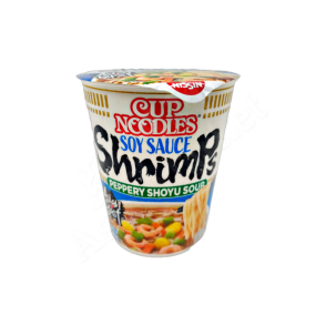 Nissin - Soy Sauce Shrimps Peppery Shoyu Soup Cup Noodle 350ml
