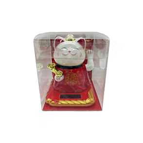 Lucky Cat (Red Outfit) 10.5CM