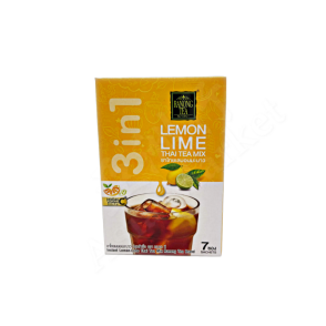 RANONG TEA - 3 in 1 Lemon Lime Thai Tea Mix (7 Sachets) 175g