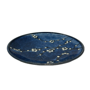 EMRO - Hana Blue Plate 25.5CM
