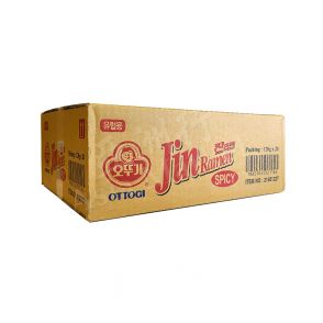 [CASE] OTTOGI - Jin Ramen Noodles (Spicy) 120g (x20Pkts)