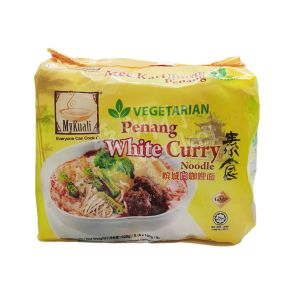 [PACK OF 4] MYKUALI - Vegetarian  Penang White Curry Noodle 105g (x4Pkts) 420g