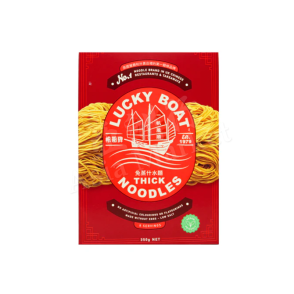 LUCKY BOAT - Thick Noodle 350g 
