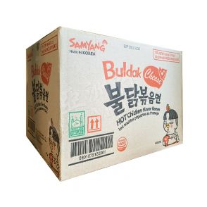 [CASE] SAMYANG - Buldak Hot Chicken Ramen(Cheese Flavour) 140g (x40Pkts)