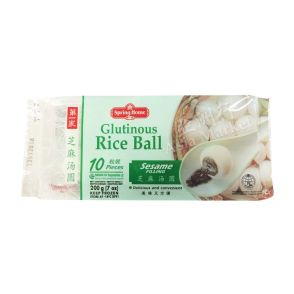 Spring Home Glutinous Rice Ball Sesame FIlling 200g (10pcs)