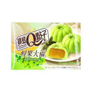 TAIWAN DESSERT - Fruit Mochi (Hami Melon Flavour) 210g