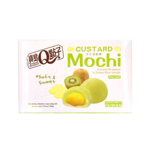 TAIWAN DESSERT - Custard Mochi (Kiwi Flavour) 168g