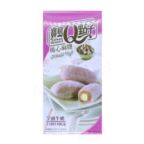 TAIWAN DESSERT - Mochi Roll (Taro Milk Filling) (5x30g) 150g 