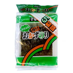 TAKAOKAYA - Seasoned Nori Seaweed (Ohayo Okazunori ) (3g x 5 Packs) 15g