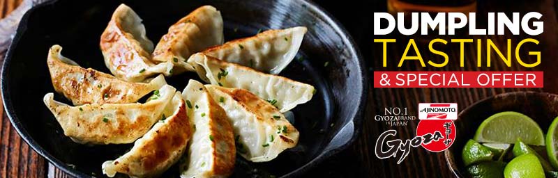 Dumpling Tasting Event and Special In-Store Offers at Asia Market on 8th & 9th December 