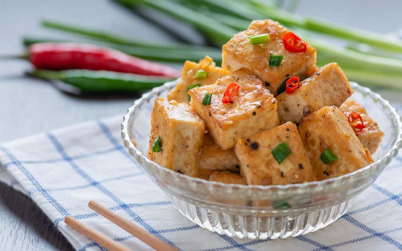 Hong Kong Style Fried Tofu (Easy Party Snack) 