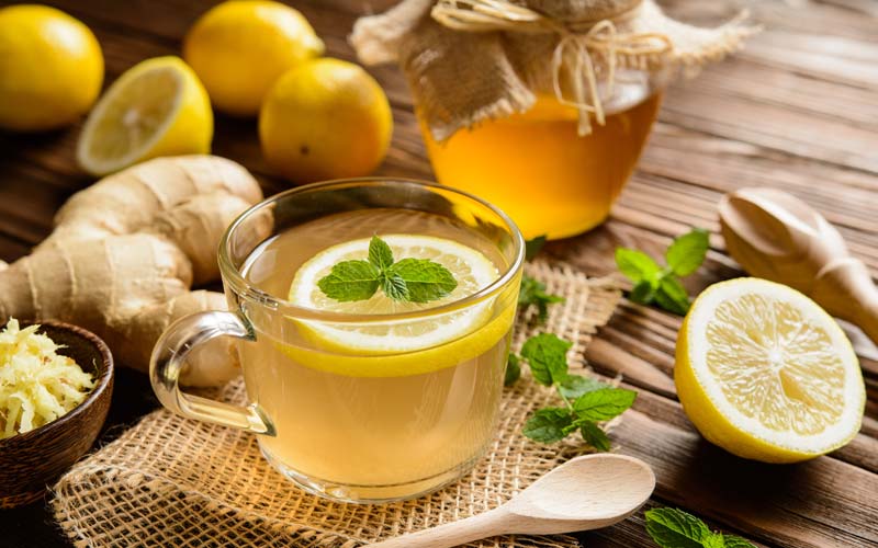 Asian Ginger Lemon Tea