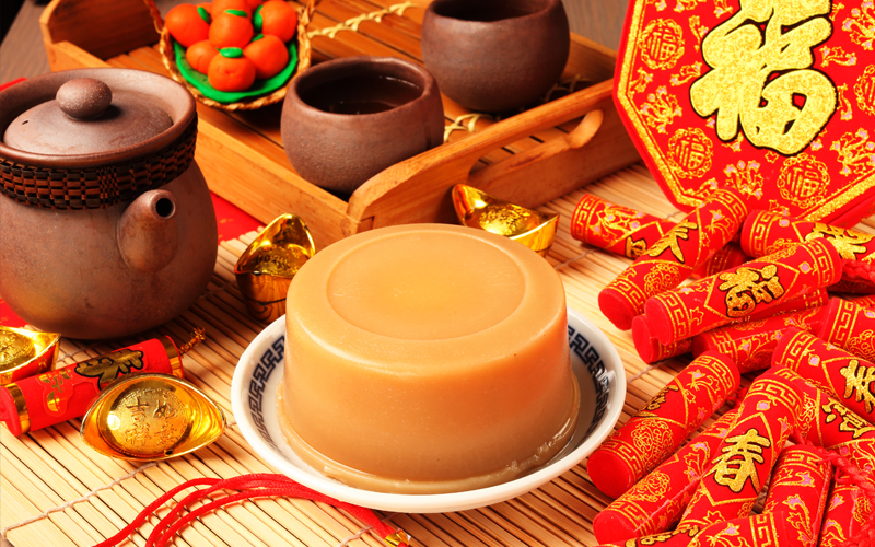Chinese New Year Pudding Cake