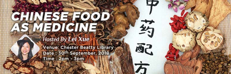 Asia Market Co-Hosts A Talk On ‘Chinese Food As Medicine’ at Chester Beatty Library