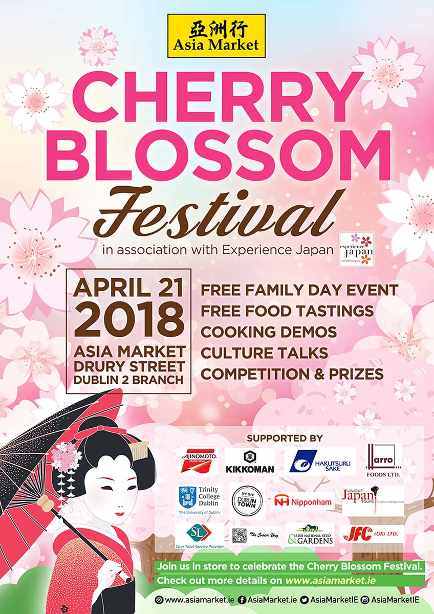 Cherry Blossom Festival Event at Asia Market
